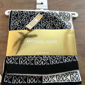 Michael Kors Scarf and Hat Set